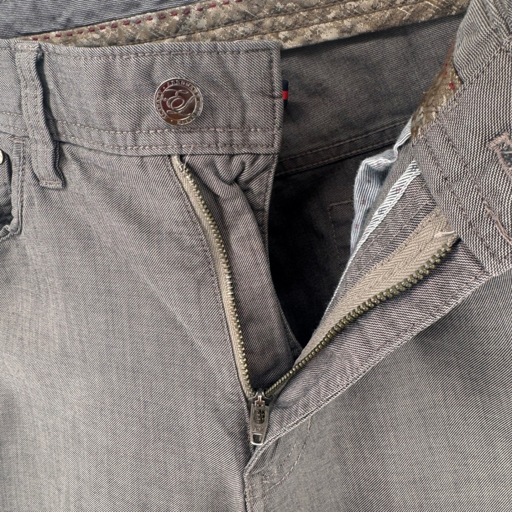 English Laundry Brixton Mens 32x34 Charcoal Grey Textured 5-Pocket Pants 1119710 - Picture 7 of 15